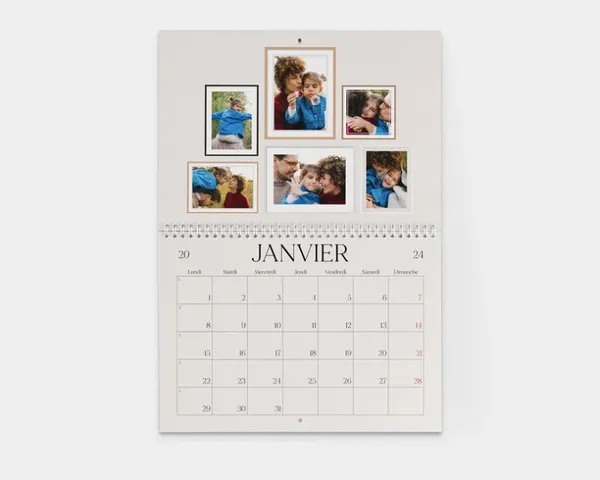 Comment faire un calendrier avec des photos : le guide facile
